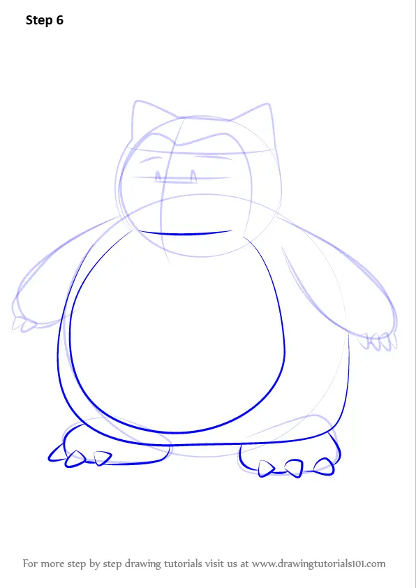 Featured image of post How To Draw Snorlax Learn how to draw this bipedal pokemon snorlax step by step cute and easy