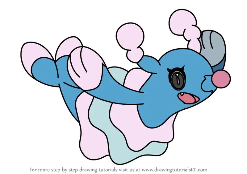 brionne coloring pages printable pokemon