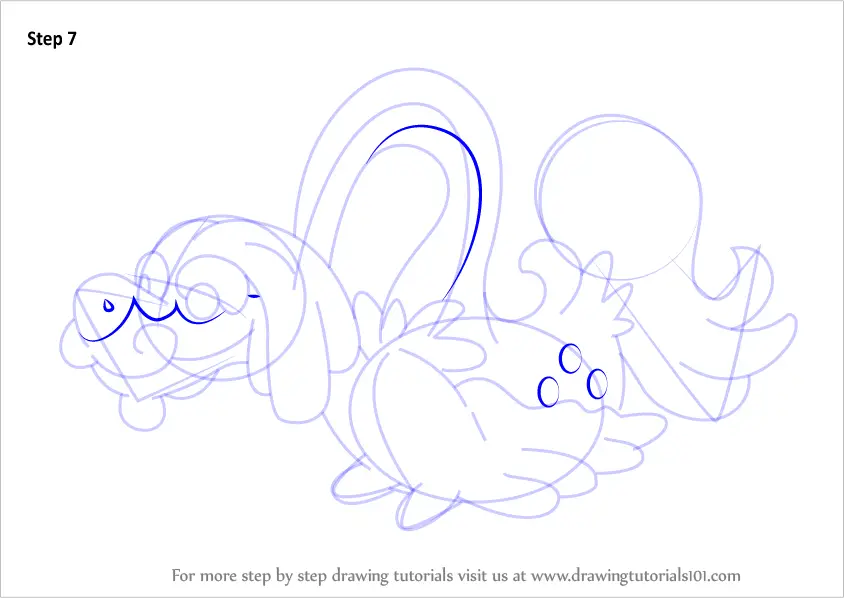 drampa coloring page easy pokemon