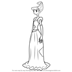 How to Draw Cinderellia from Professor Layton