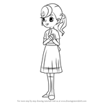 How to Draw Flora Reinhold from Professor Layton