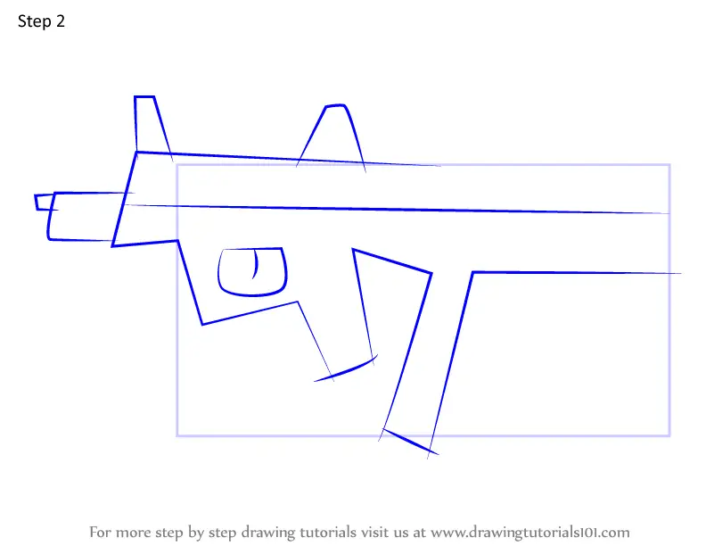 Learn How to Draw T-5 SMG from Rainbow Six Siege (Rainbow Six Siege ...