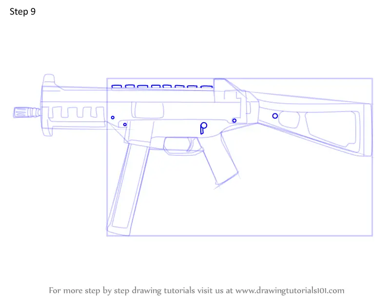 Чертеж ump 45