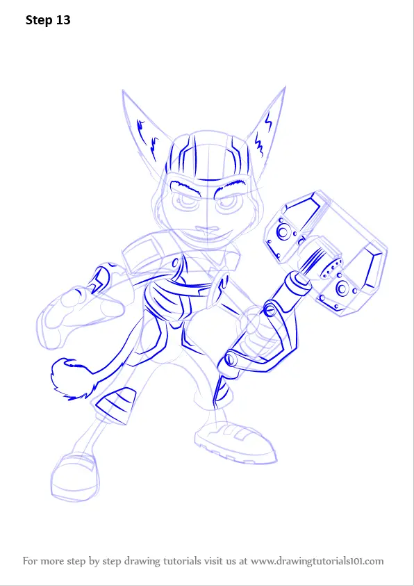 prompthunt: milt kahl sketch of ratchet and clank classic disney style