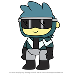 How to Draw Dale from Scribblenauts