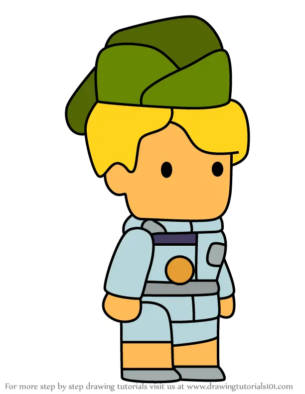 Step by Step How to Draw Delta from Scribblenauts