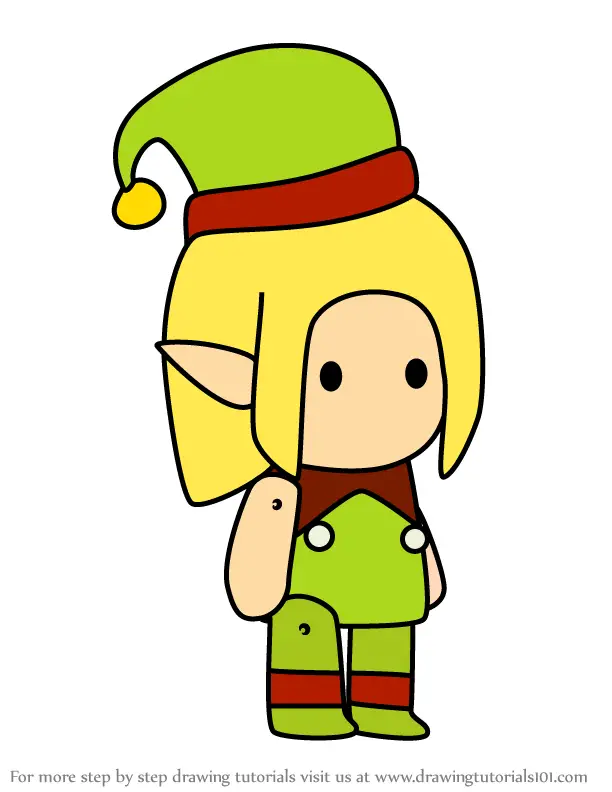Learn How to Draw Jingle from Scribblenauts (Scribblenauts) Step by ...