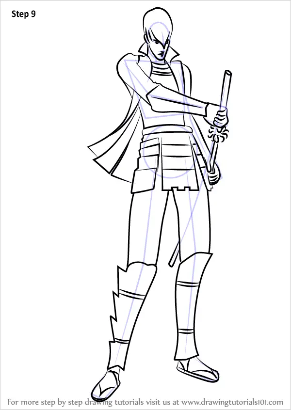 Learn How to Draw Ishida Mitsunari from Sengoku BASARA (Sengoku BASARA ...