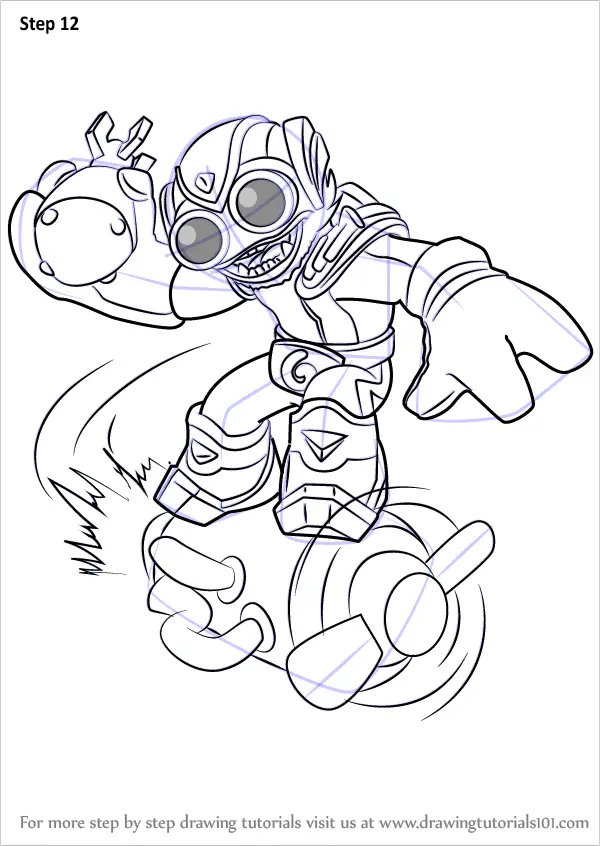 Learn How to Draw Boom Jet from Skylanders (Skylanders) Step by Step ...