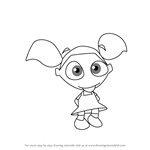 How to Draw Greta from Spyro