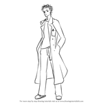 How to Draw Rintarou Okabe from Steins Gate
