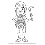 How to Draw Carlos from Subway Surfers