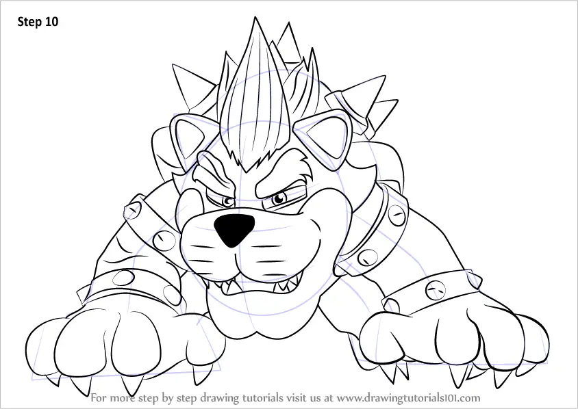 Bowser's Fury Coloring Pages - my coloring books pages