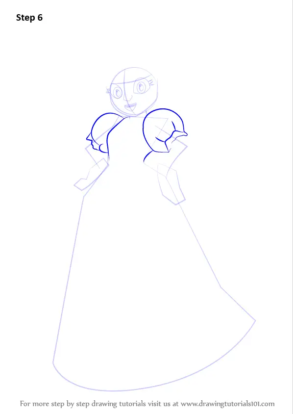 Learn How to Draw Princess Daisy from Super Mario from Super Mario