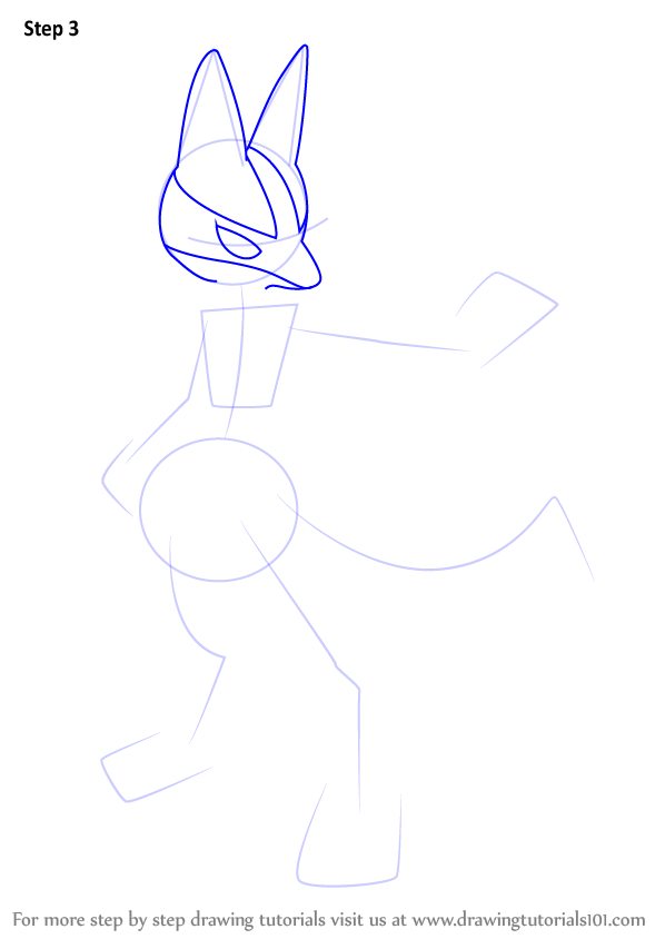 Learn How to Draw Lucario from Super Smash Bros (Super Smash Bros ...