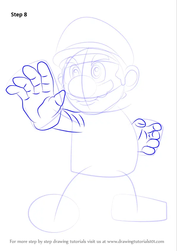 Download Step by Step How to Draw Mario from Super Smash Bros ...