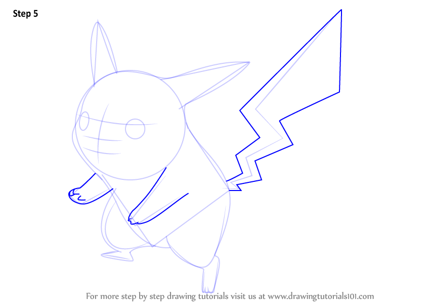 Learn How to Draw Pikachu from Super Smash Bros (Super Smash Bros ...