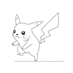 How to Draw Pikachu from Super Smash Bros