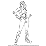 How to Draw Asuka Kazama from Tekken