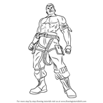 How to Draw Bryan Fury from Tekken