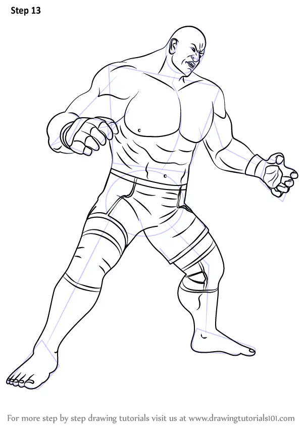 Learn How To Draw Craig Marduk From Tekken Tekken Step By Step Drawing Tutorials