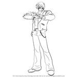 How to Draw Kyo Kusanagi from The King of Fighters
