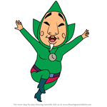 How to Draw Tingle from The Legend of Zelda The Wind Waker