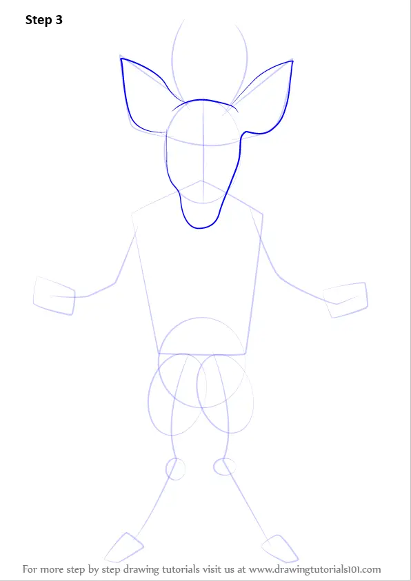 Step By Step How To Draw Faun From Undertale 4826