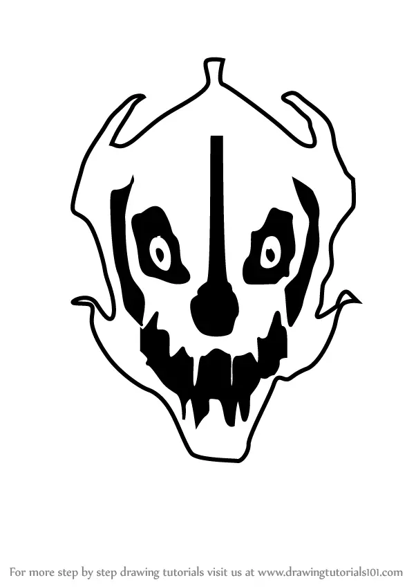 Learn How to Draw Gaster Blaster from Undertale (Undertale) Step by ...