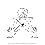 How to Draw Mettaton EX from Undertale
