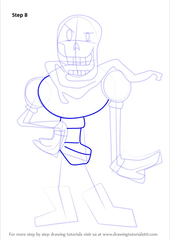 Как нарисовать папируса. How to draw Papyrus. How to draw Papyrus from Undertale. Papyrus how to draw Undertale. Как нарисовать папируса из Undertale карандашом поэтапно для начинающих.