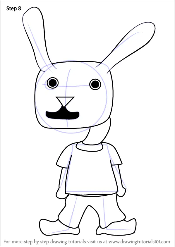 Learn How to Draw Rabbit Kid from Undertale (Undertale) Step by Step ...