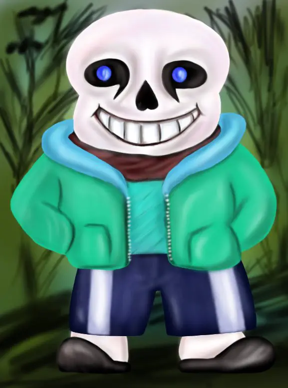 Learn How to Draw Sans from Undertale (Undertale) Step by Step