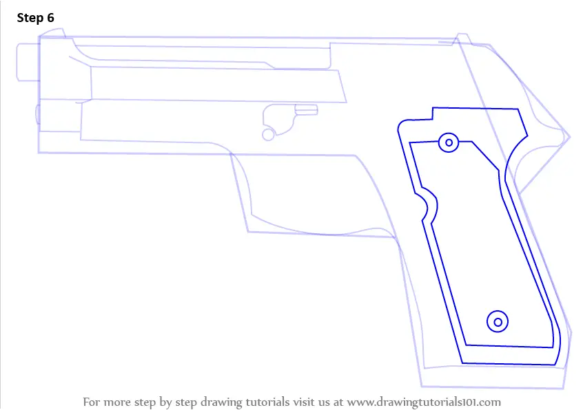 Beretta m9 чертеж